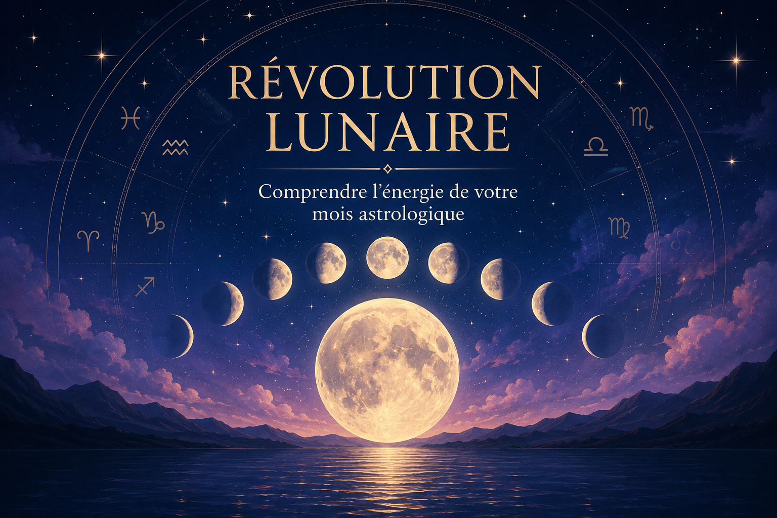 Lire la suite à propos de l’article Révolution Lunaire : comprendre ce que révèle votre mois astrologique