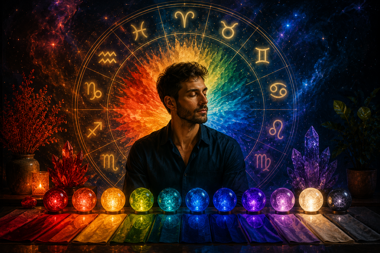 Lire la suite à propos de l’article Les couleurs qui nourrissent votre énergie selon votre signe astrologique